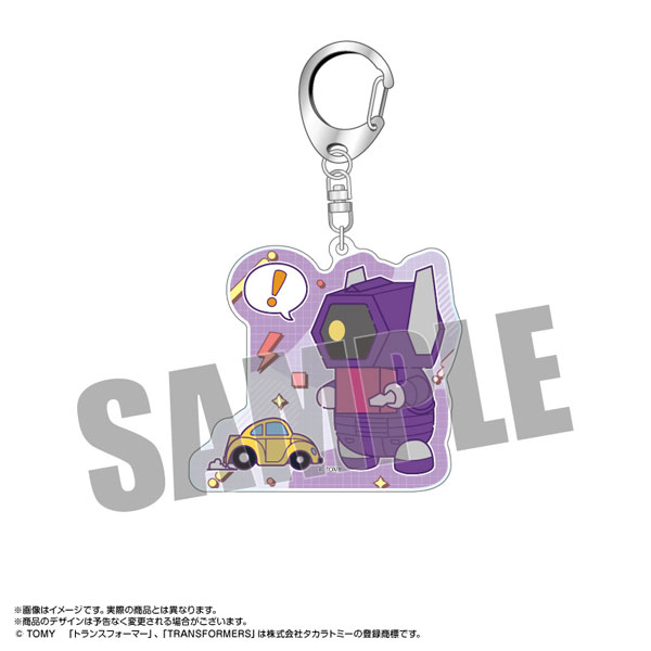 【限定販売】もちぼっつ トランスフォーマー アクリルキーホルダー レーザーウェーブ (ポーズ)[あみあみ]《０２月予約》