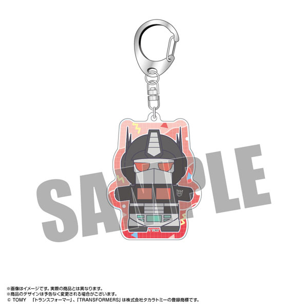 【限定販売】もちぼっつ トランスフォーマー アクリルキーホルダー コンボイ ネメシス Ver.[あみあみ]《０２月予約》