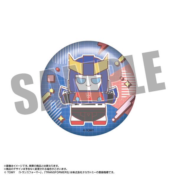 【限定販売】もちぼっつ トランスフォーマー 缶バッジ スモークスクリーン[あみあみ]《０２月予約》