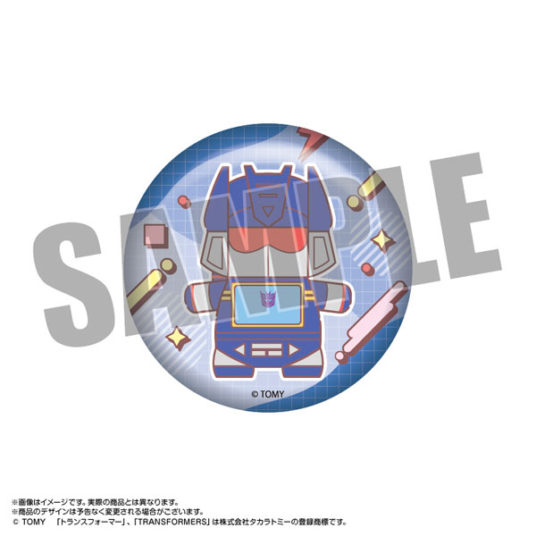 【限定販売】もちぼっつ トランスフォーマー 缶バッジ サウンドウェーブ[あみあみ]《０２月予約》