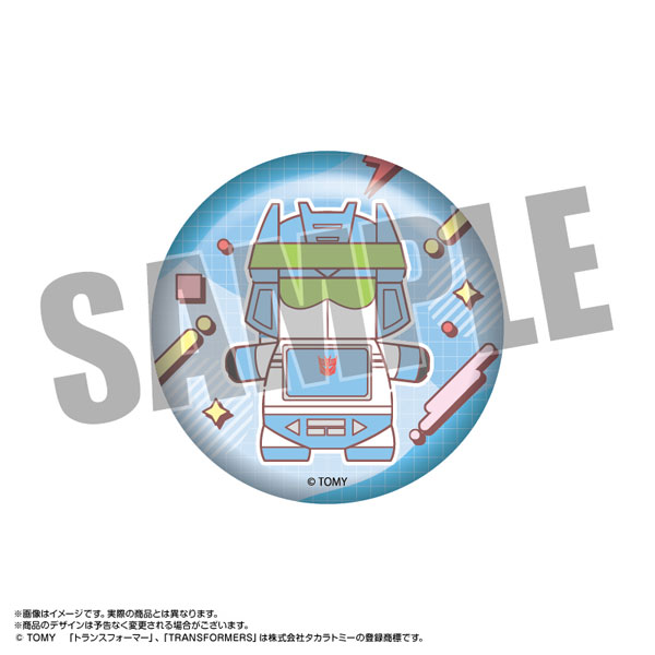 【限定販売】もちぼっつ トランスフォーマー 缶バッジ サウンドウェーブ シャッタードグラス Ver.[あみあみ]《０２月予約》