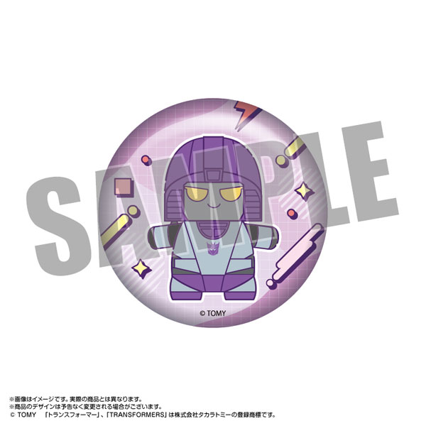 【限定販売】もちぼっつ トランスフォーマー 缶バッジ リジェ デストロンカラー Ver.[あみあみ]《０２月予約》