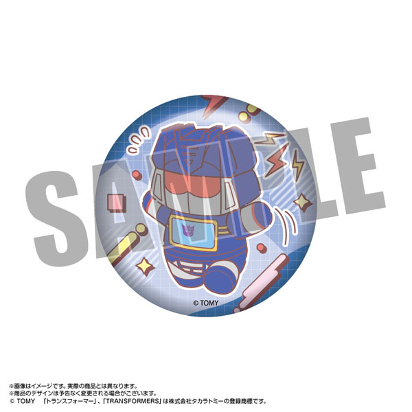 【限定販売】もちぼっつ トランスフォーマー 缶バッジ サウンドウェーブ (ポーズ)[あみあみ]《０２月予約》