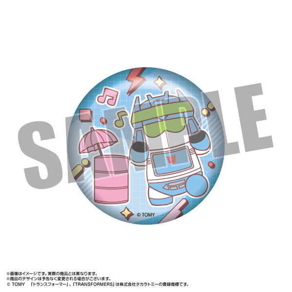 【限定販売】もちぼっつ トランスフォーマー 缶バッジ サウンドウェーブ シャッタードグラス Ver. (ポーズ)[あみあみ]《０２月予約》