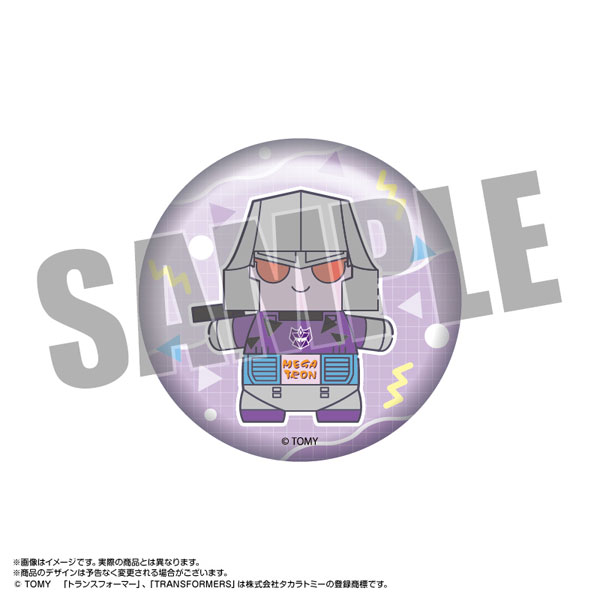 【限定販売】もちぼっつ トランスフォーマー 缶バッジ メガトロン G2 Ver.[あみあみ]《０２月予約》
