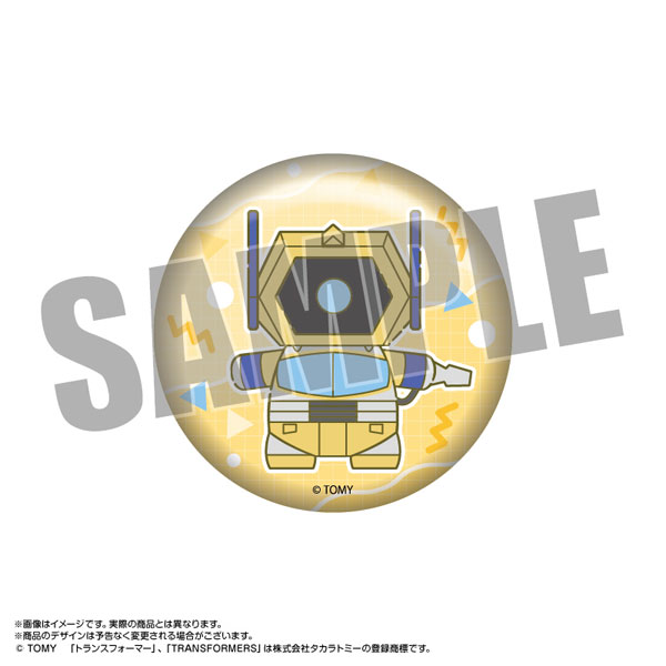 【限定販売】もちぼっつ トランスフォーマー 缶バッジ レーザーウェーブ シャッタードグラスVer.[あみあみ]《０２月予約》