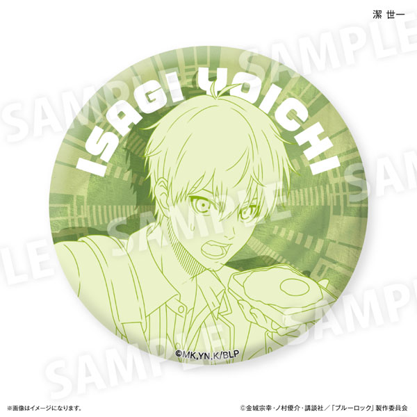 ブルーロック Wake Up ＆ Get Ready 線画缶バッジ 潔世一[カルチュア・エンタテインメント]《０２月予約》