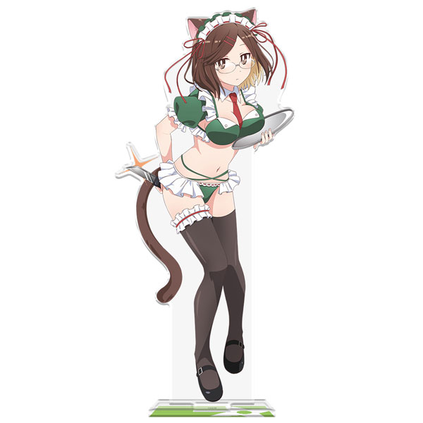 忍者と殺し屋のふたりぐらし BIGアクリルキャラスタンド 古賀このは 猫耳水着メイドver.[描き下ろし][アズメーカー]《在庫切れ》