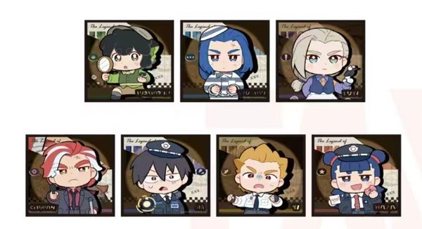 羅小黒戦記2 妖霊探案簿シリーズ ミニ色紙 ブラインドパック 7個入りBOX[FansZ]《０１月予約》