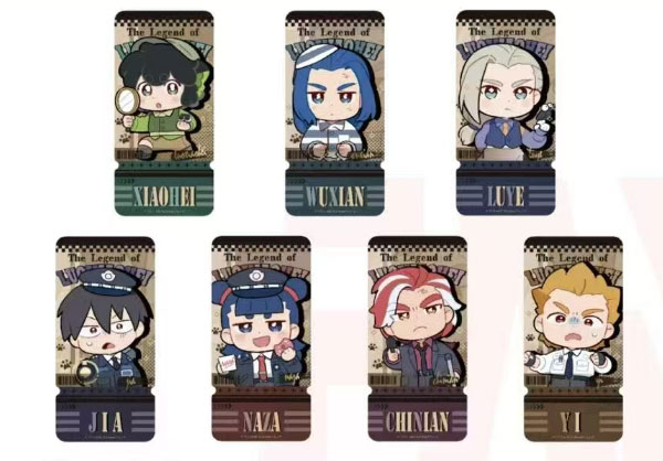 羅小黒戦記2 妖霊探案簿シリーズ レーザーチケット ブラインドパック 7個入りBOX[FansZ]《０１月予約》