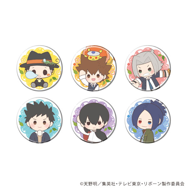 缶バッジ「家庭教師ヒットマンREBORN！」71/ぽてぬいアート 6個入りBOX