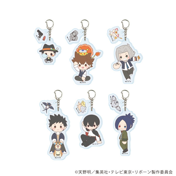 パーツ付きアクリルキーホルダー「家庭教師ヒットマンREBORN！」02/ぽてぬいアート 6個入りBOX