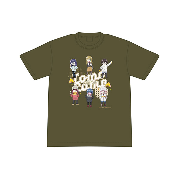 ゆるキャン△ SEASON3 ともキャン△2025 プチ集合Tシャツ M[グルーヴ