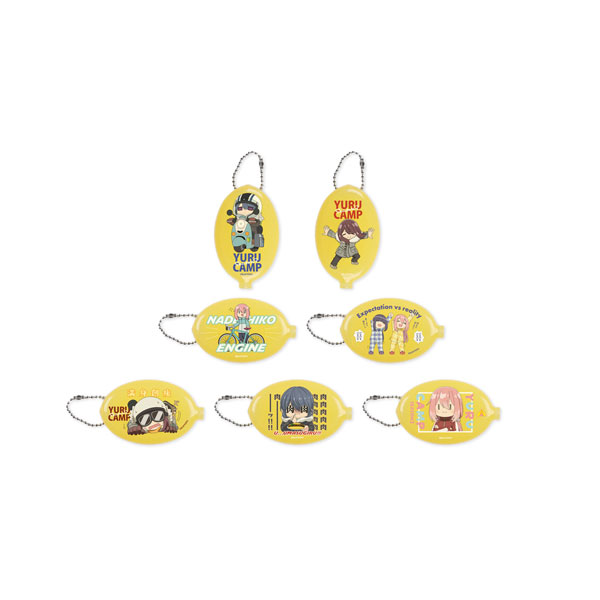 ゆるキャン△ SEASON3 ラバーコインケース 第2弾 7個入りセット