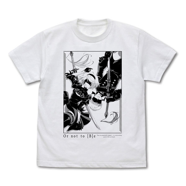 NieR：Automata Ver1.1a 2B ＆ 9S Tシャツ/WHITE-XL[コスパ]《在庫切れ》