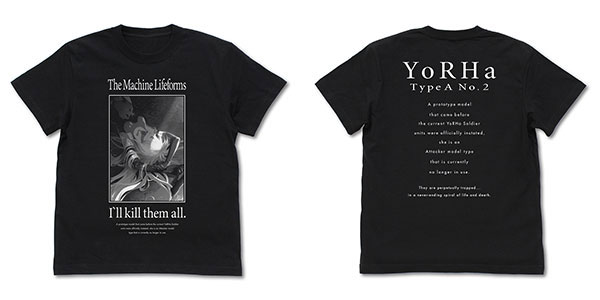 NieR：Automata Ver1.1a A2 Tシャツ/BLACK-L（再販）[コスパ]《在庫切れ》