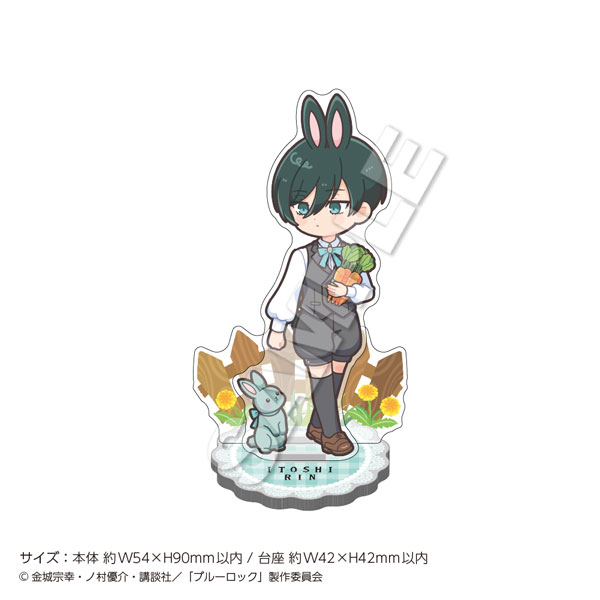 「ブルーロック」アクリルスタンドmini Rabbit 糸師凛[マズル]《０２月予約》
