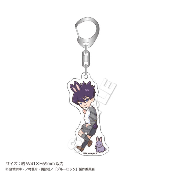「ブルーロック」アクリルキーホルダーmini Rabbit 烏旅人[マズル]《０２月予約》