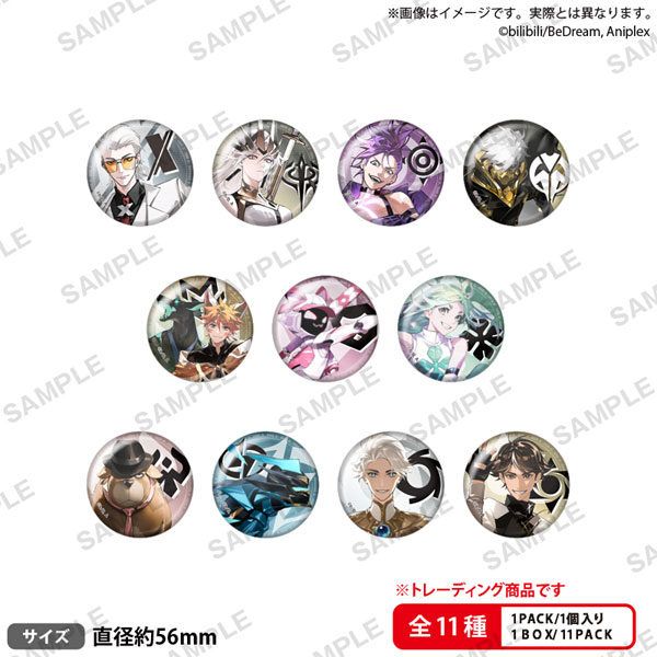 アニメ「TO BE HERO X」 トレーディングメタリック缶バッジ 11個入りBOX