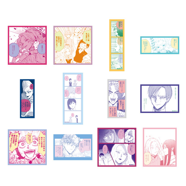 悪役令嬢の中の人断罪された転生者のため嘘つきヒロインに復讐いたします トレーディング ステッカー 12個入りBOX