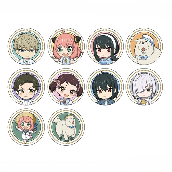 TVアニメ『SPY×FAMILY』 トレーディング ミニキャラ缶バッジ | j-hobby