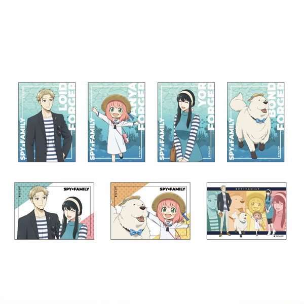 TVアニメ『SPY×FAMILY』 トレーディングクリアカード 描き下ろし 7個