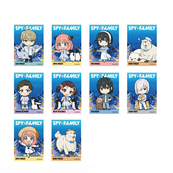TVアニメ『SPY×FAMILY』 トレーディングクリアカード ミニキャラ | j