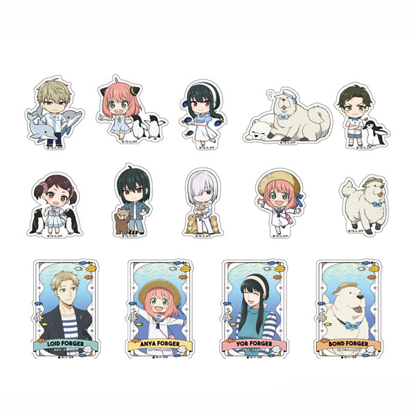 TVアニメ『SPY×FAMILY』 トレーディング ダイカットステッカー | j