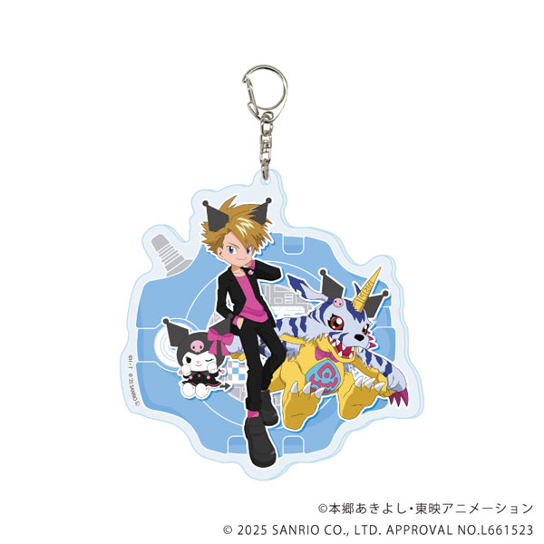 デカアクリルキーホルダー「デジモンアドベンチャー×サンリオ