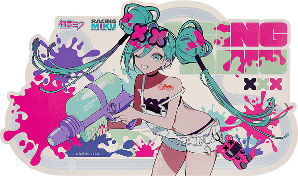 初音ミク GTプロジェクト 初音ミク レーシングVer. 2025 シールD[グッドスマイルモーメント]《発売済・在庫品》