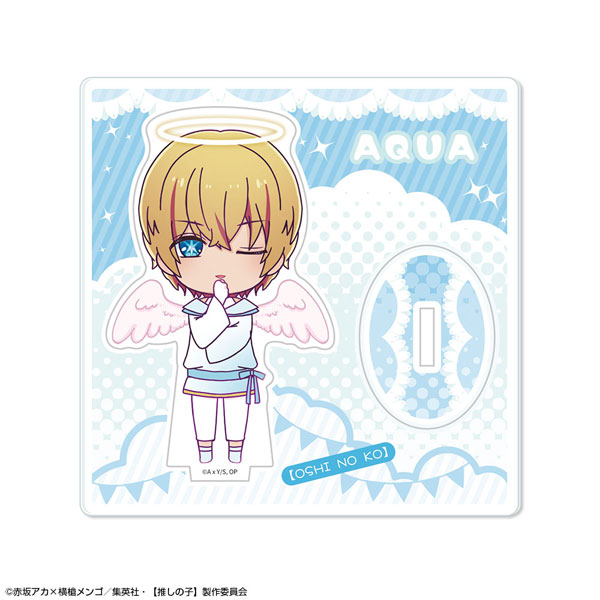 TVアニメ【推しの子】 ちびキャラアクリルスタンド 天使Ver. デザイン02(アクア)[ライセンスエージェント]《発売済・在庫品》