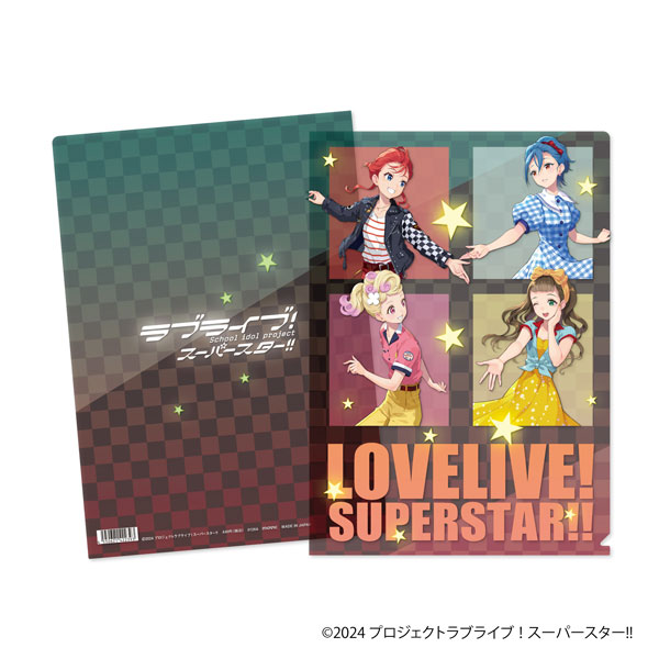 ラブライブ！スーパースター！！ クリアファイル 二期生[ムービック]《０２月予約》