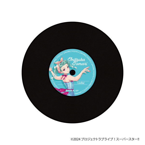 ラブライブ！スーパースター！！ レコード風コースター 鬼塚冬毬[ムービック]《在庫切れ》