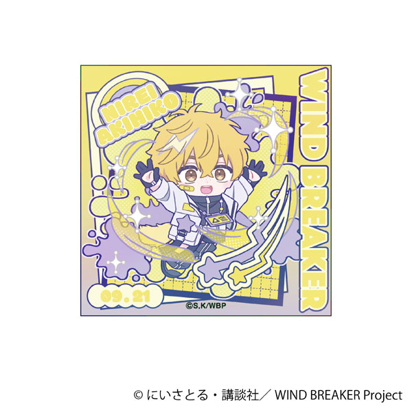 WIND BREAKER ホロステッカー 楡井秋彦 ぱすてるぽっぷ[ムービック]《０２月予約》