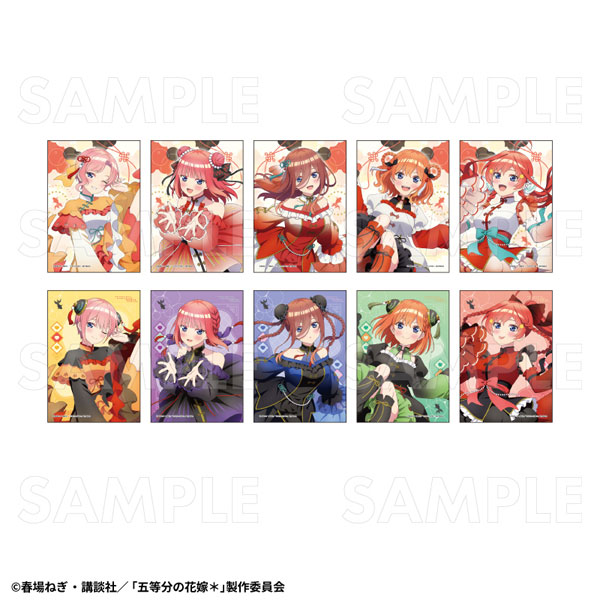 TVスペシャルアニメ『五等分の花嫁*』金魚絢爛 トレーディングブロマイド 10個入りBOX[ティームエンタテインメント]《０３月予約》