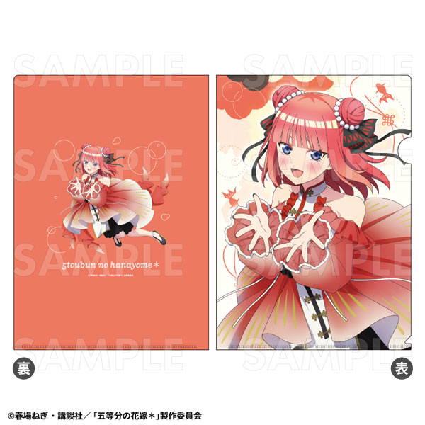 TVスペシャルアニメ『五等分の花嫁*』金魚絢爛 クリアファイル 中野二乃A[ティームエンタテインメント]《発売済・在庫品》