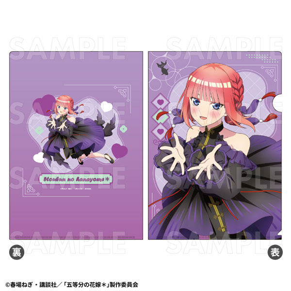 TVスペシャルアニメ『五等分の花嫁*』金魚絢爛 クリアファイル 中野二乃B[ティームエンタテインメント]《発売済・在庫品》