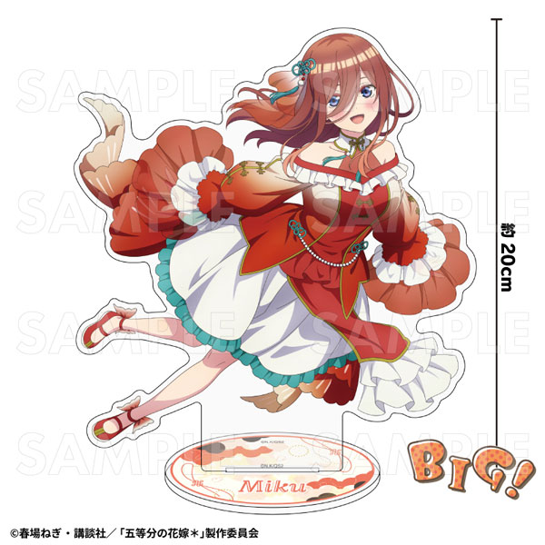 TVスペシャルアニメ『五等分の花嫁*』金魚絢爛 特大アクリルスタンド