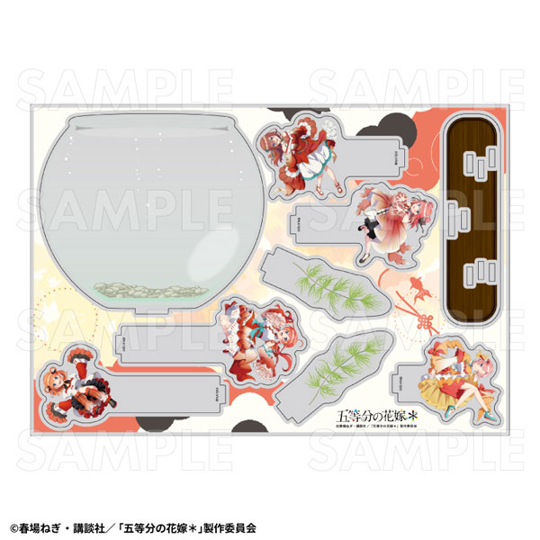 TVスペシャルアニメ『五等分の花嫁*』金魚絢爛 アクリルジオラマ A[ティームエンタテインメント]《発売済・在庫品》