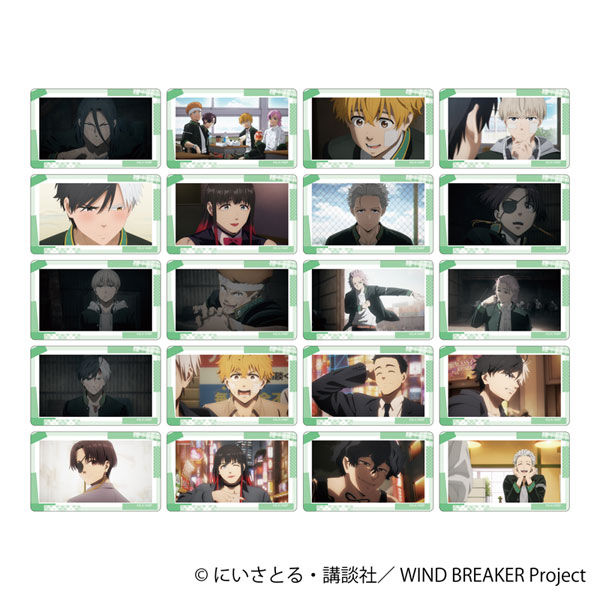 WIND BREAKER メモリアルクリアカードコレクション 10パック入りBOX[ムービック]《０２月予約》