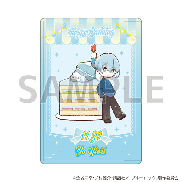 キャラクリアケース「TVアニメ『ブルーロック』」26/誕生日ver. 氷織羊(グラフアートイラスト)[A3]《０２月予約》