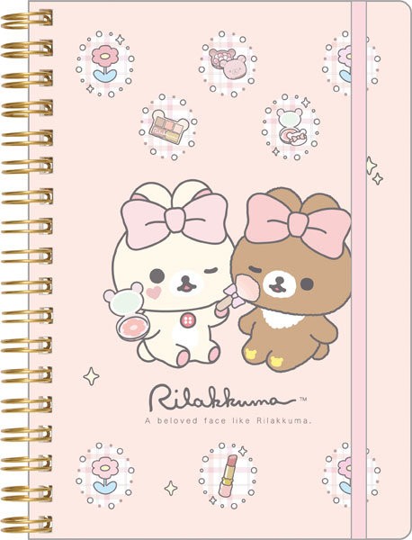 NY44501 リラックマ Makeup Rilakkuma B6SPノート[サンエックス]《在庫