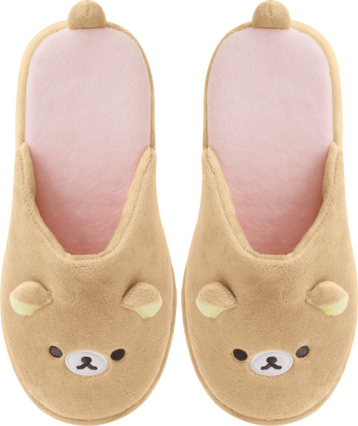 KG12901 リラックマ Makeup Rilakkuma ぬいぐるみスリッパ