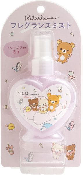 FE45302 リラックマ Makeup Rilakkuma フレグランスミスト フリージアの香り[サンエックス]《発売済・在庫品》