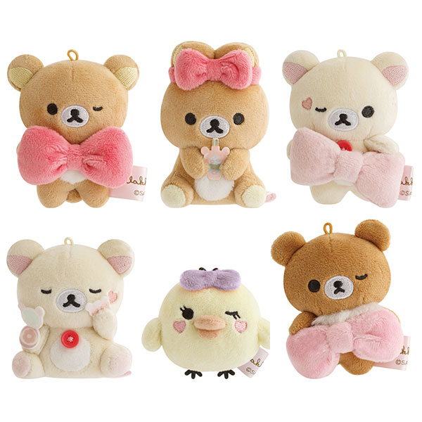 MV58401 リラックマ Makeup Rilakkuma てのりぬいぐるみ 12個入