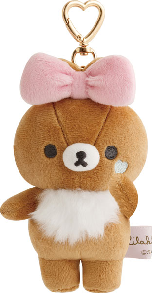 MV58701 リラックマ Makeup Rilakkuma ぶらさげぬいぐるみ チャイロイコグマ