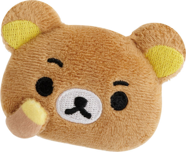 AB38603 リラックマ えもじずぬいぐるみ ぬいぐるみバッジ リラックマ