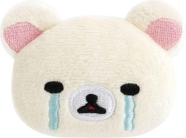 AB38606 リラックマ えもじずぬいぐるみ ぬいぐるみバッジ コリラックマ