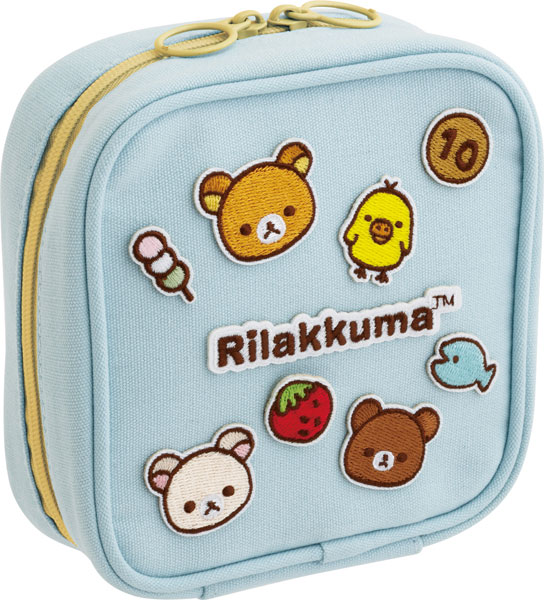 CA82601 リラックマ スクエアミニポーチ[サンエックス]《発売済・在庫品》