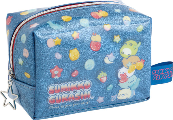 CA82401 すみっコぐらし グミグミパーティー ポーチ[サンエックス]《発売済・在庫品》